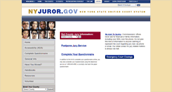 Desktop Screenshot of nyjuror.gov